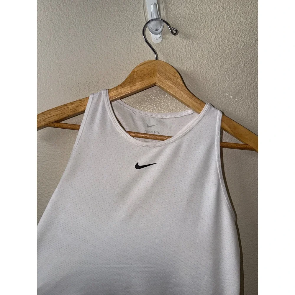 Women's Nike Pro Center Check Tank Top Size Small